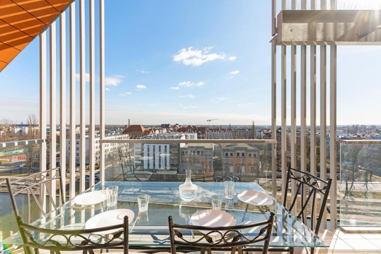 Apartament Penthouse Q4Apartments Gdansk Dış mekan fotoğraf